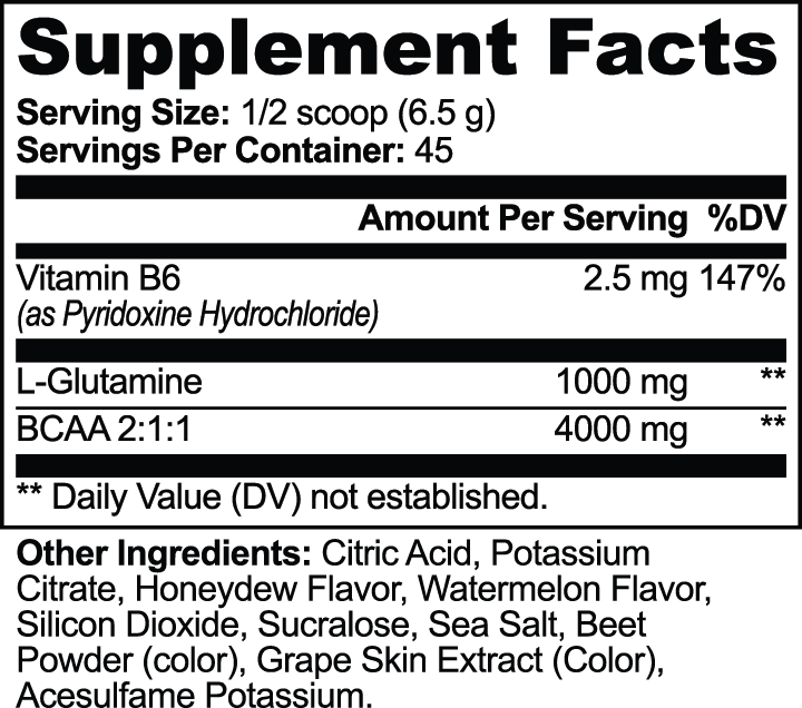 Amino Cell BCAA (Honeydew)