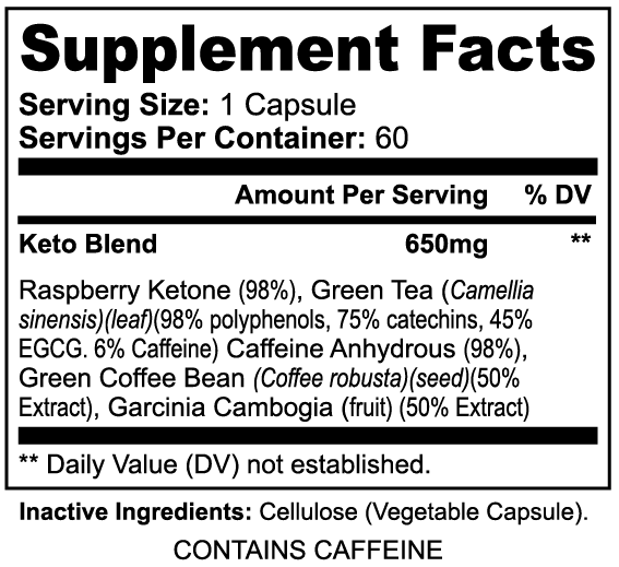 Infinity Blaze Ketosis