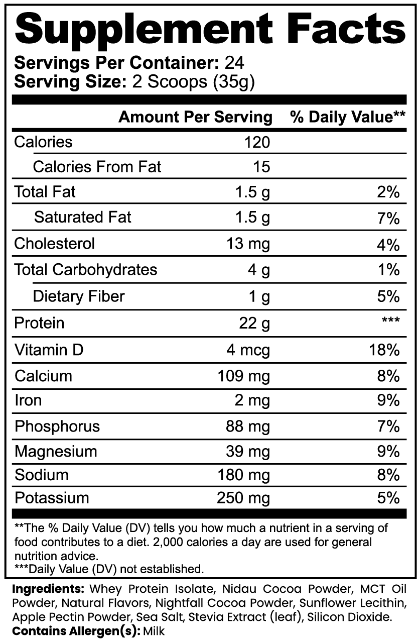 Cut Forge Whey Protein Iso(Chocolate)