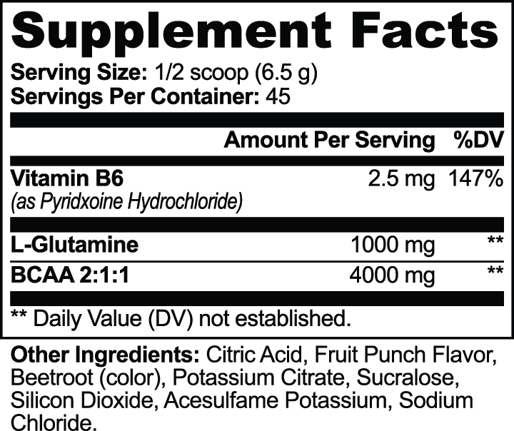 Amino Cell BCAA (Fruit Punch)